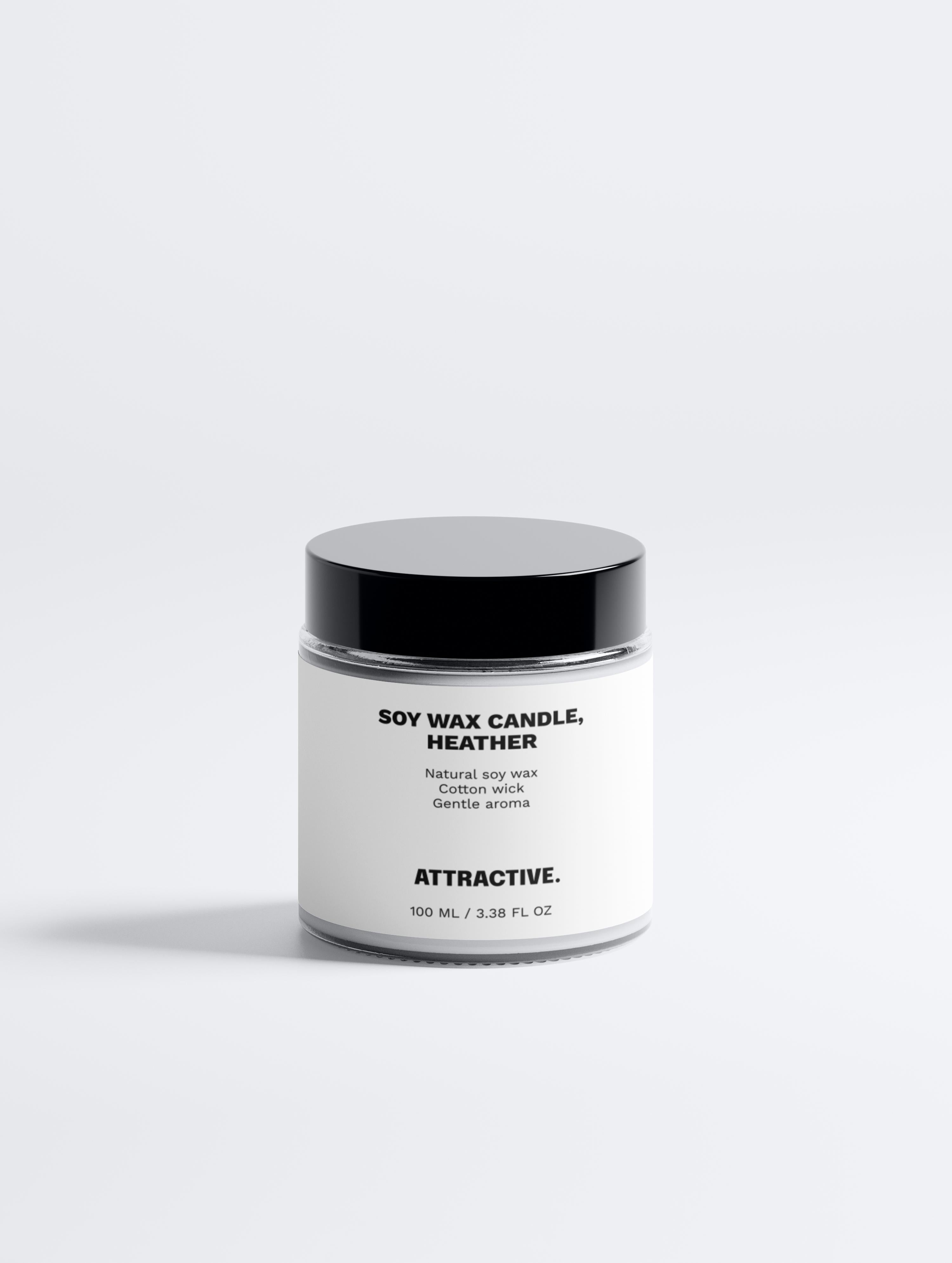 Soy Wax Candle, Heather