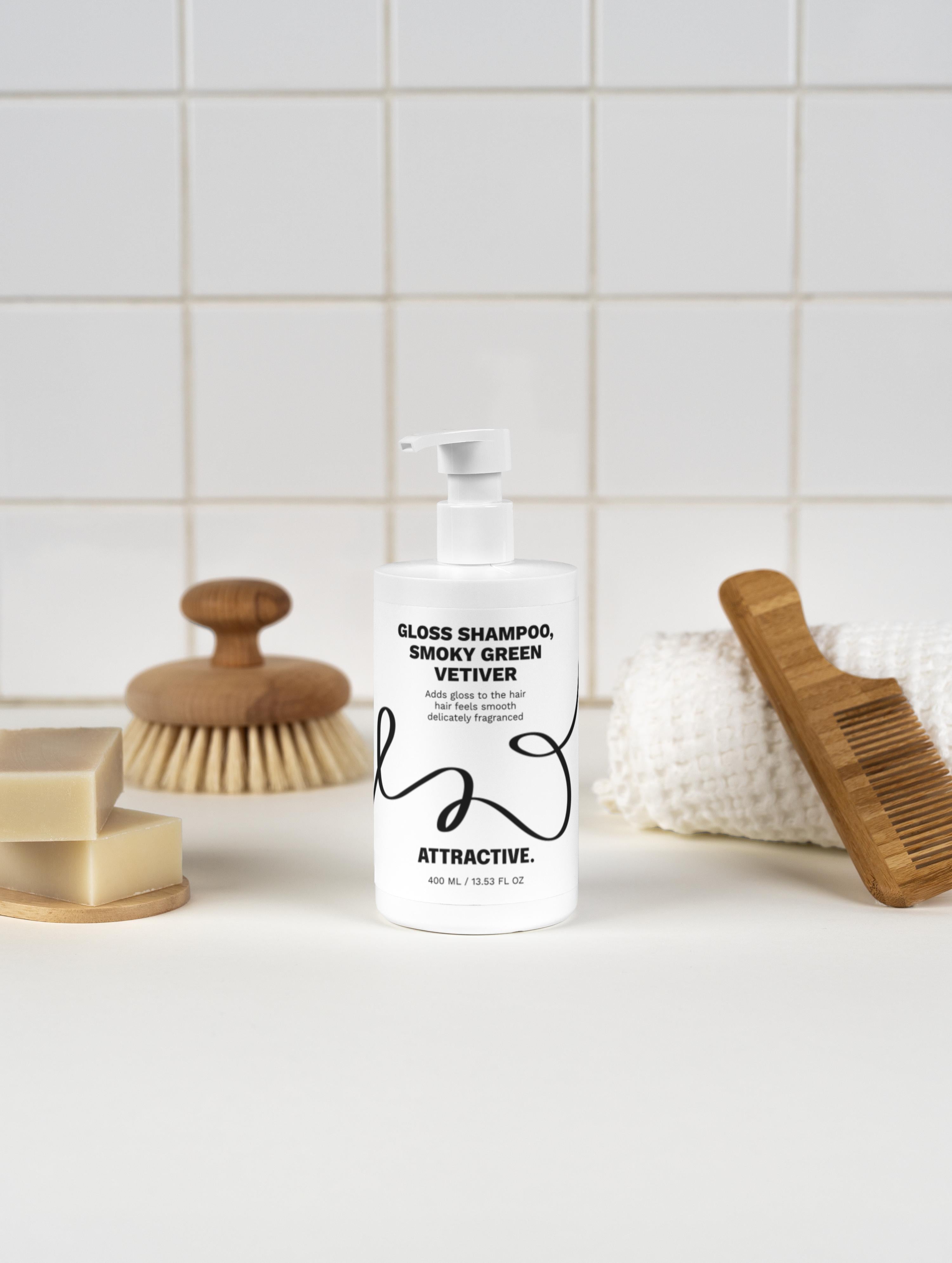 Gloss Shampoo, Smoky Green Vetiver