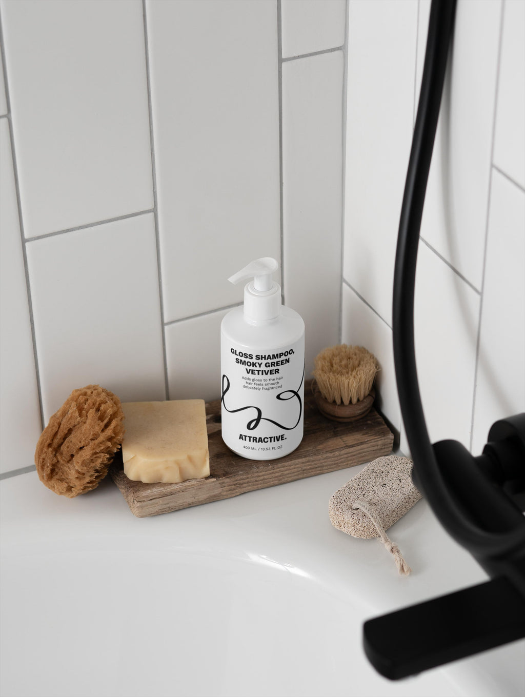 Gloss Shampoo, Smoky Green Vetiver