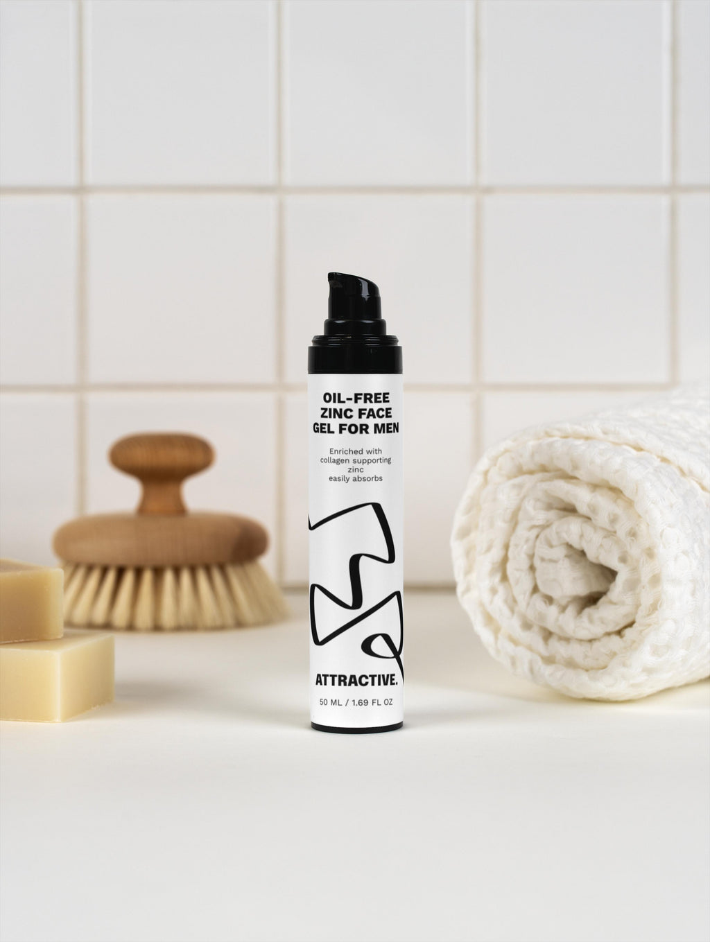 Oil-Free Zinc Face Gel for Men